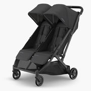UPPAbaby Minu Duo - Jake (Charcoal - Carbon Frame - Black Leather)
