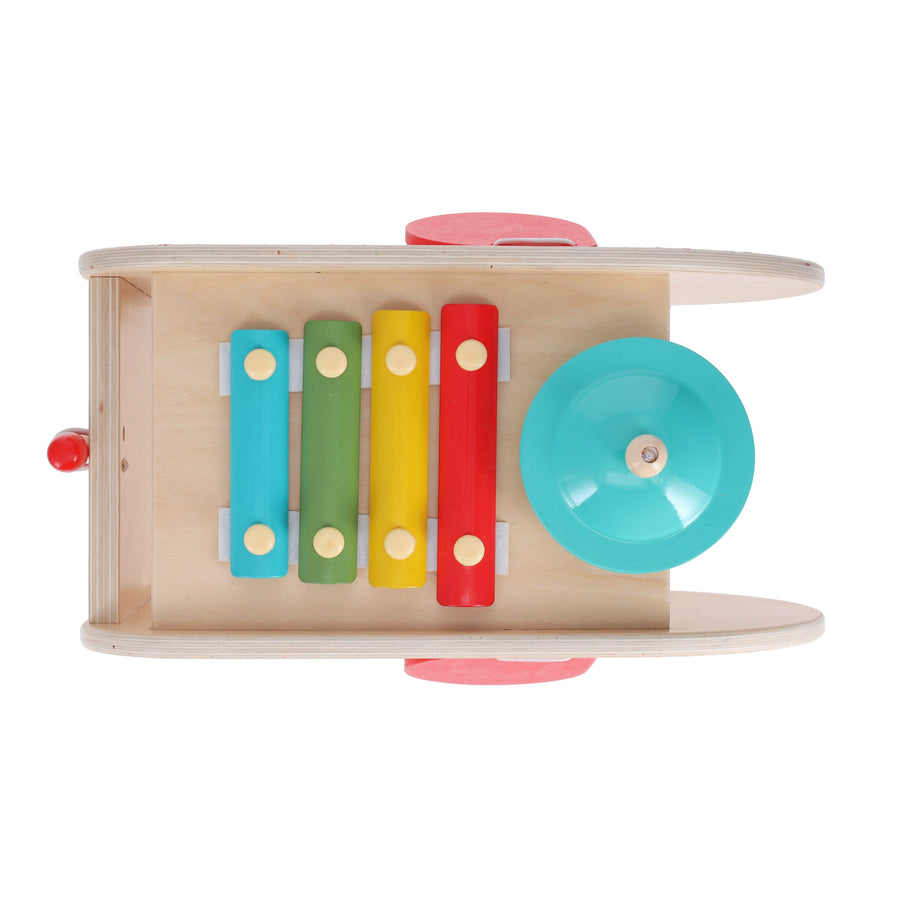 Wooden 5-IN-1 Elephant Music Toy