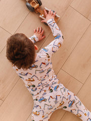 Two Piece Pajama Set - Little Builder