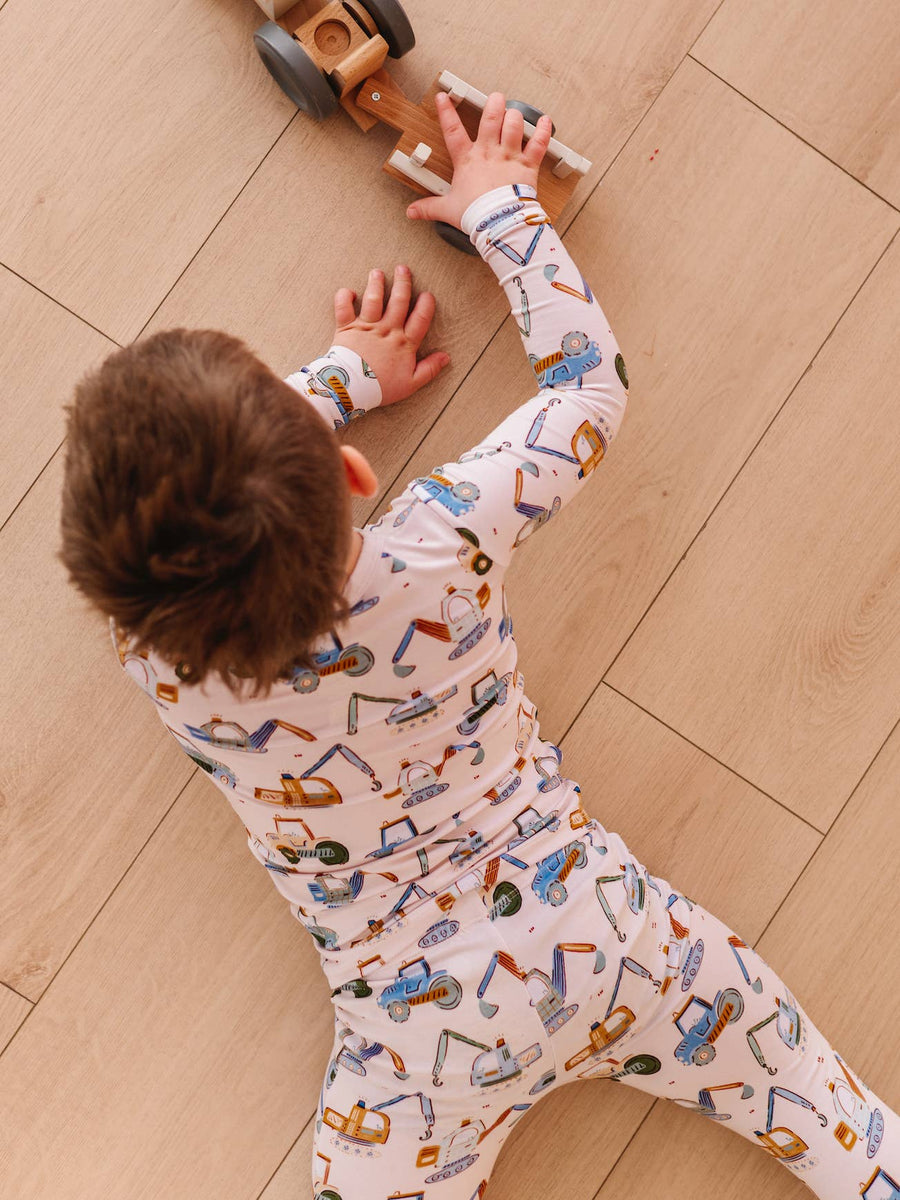 Two Piece Pajama Set - Little Builder