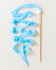 Silk & Wood Streamer - Wand For Pretend Play - Various Colors