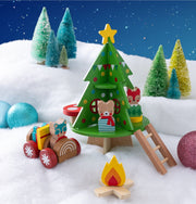 Wooden Play Set - Christmas Tree House