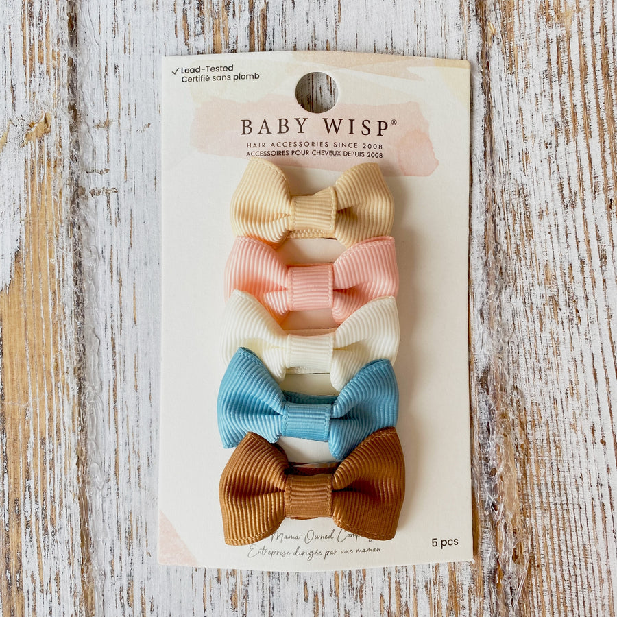 Charlotte Snap Clip Set Of 5 - Various Colors