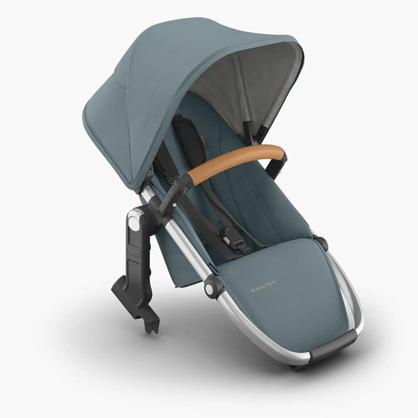 UPPAbaby Vista V3 Rumbleseat -  Callum (Stone Blue/Silver Frame/Sand Leather)