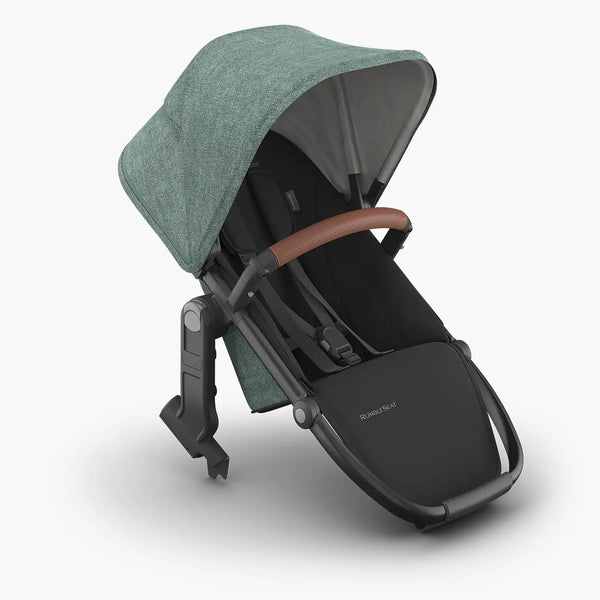 UPPAbaby Vista V3 Rumbleseat - Gwen (Green Mélange/Carbon Frame/Saddle Leather)