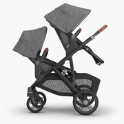 UPPAbaby Vista V3 RumbleSeat - Gwen (Green Mélange/Carbon Frame/Saddle Leather)