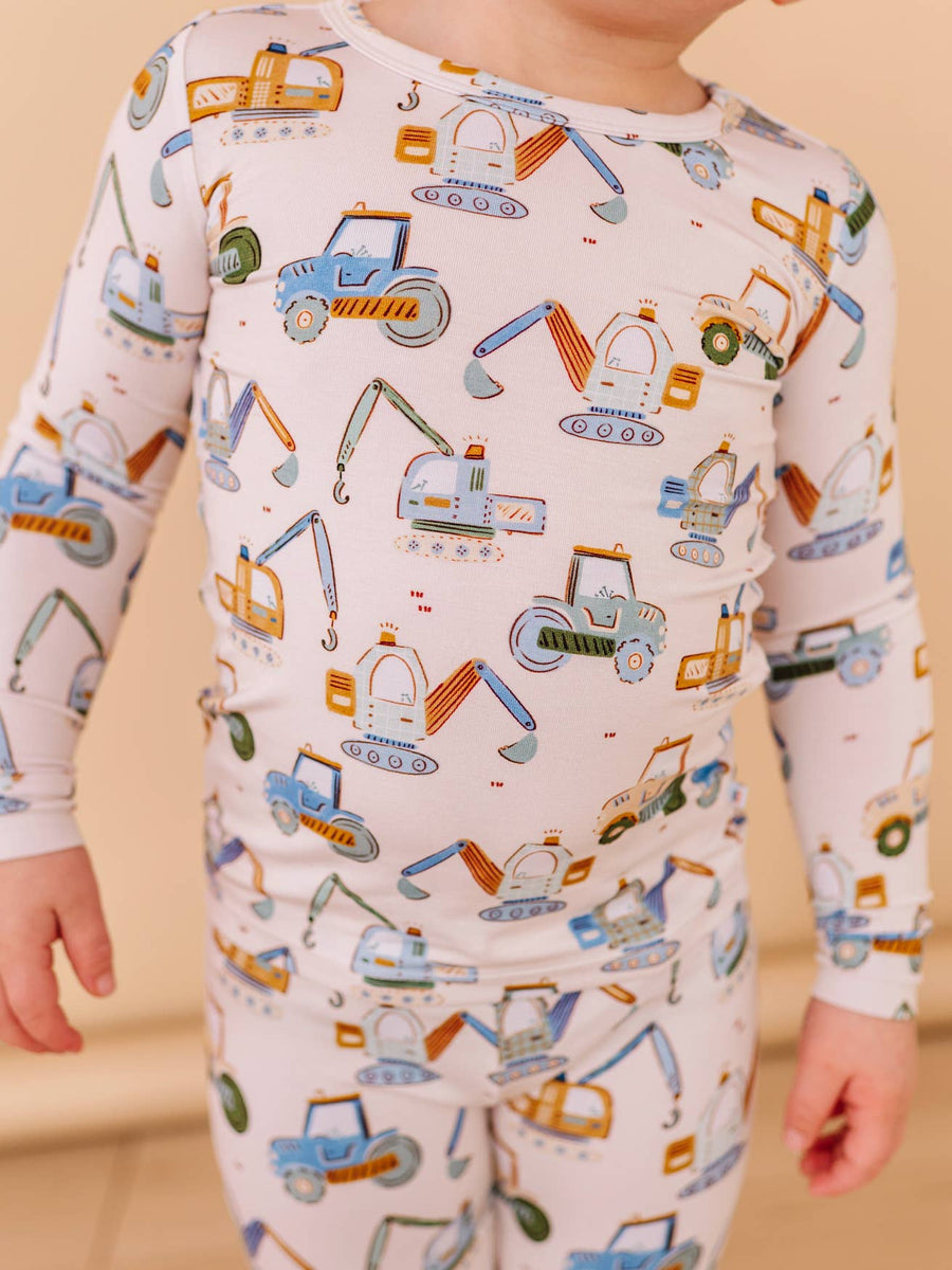 Two Piece Pajama Set - Little Builder