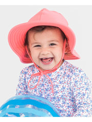 Bubblegum Pink Swim and Sun Hat