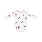 Lap Shoulder Bodysuit - Mini Horses
