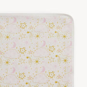 Modal Baby Blanket - Star Signs Pink