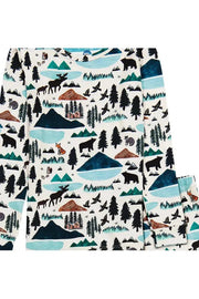 Two Piece Pajama Set - Into The Wild Mountain