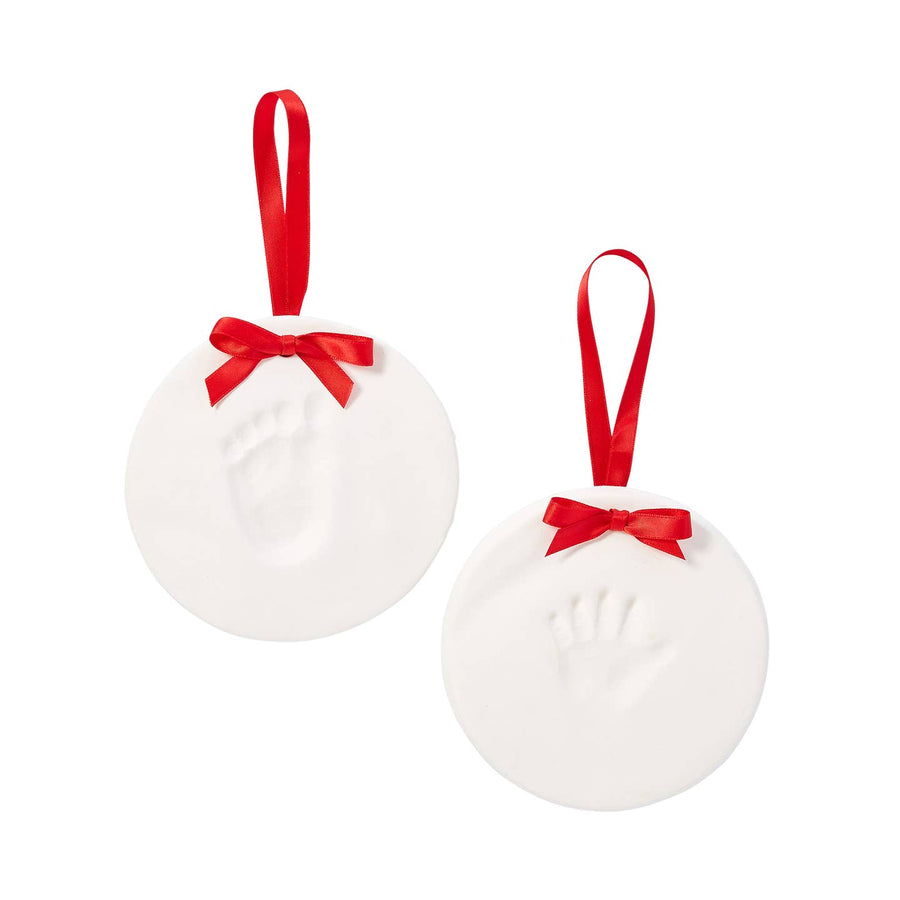 Babyprints Christmas Diy Keepsake Ornament, Set of 2