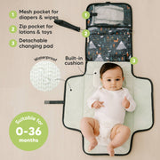 Ezee Portable Changing Pad - Woods
