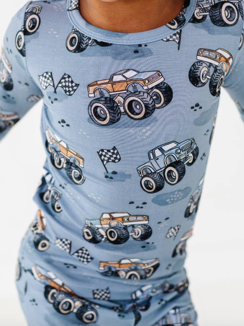 Two Piece Pajama Set - Wheelie Big