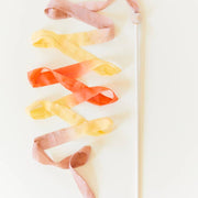 Silk & Wood Streamer - Wand For Pretend Play - Various Colors