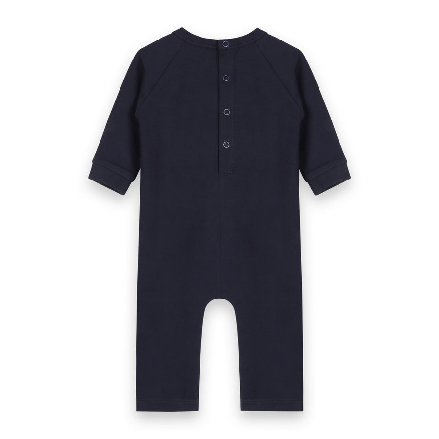 Animal Safari Embroidered Baby Jumpsuit