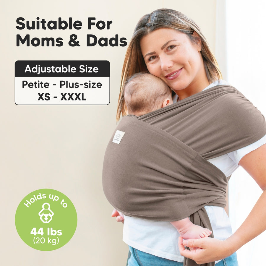D-Lite Baby Wrap Carrier - Copper Gray