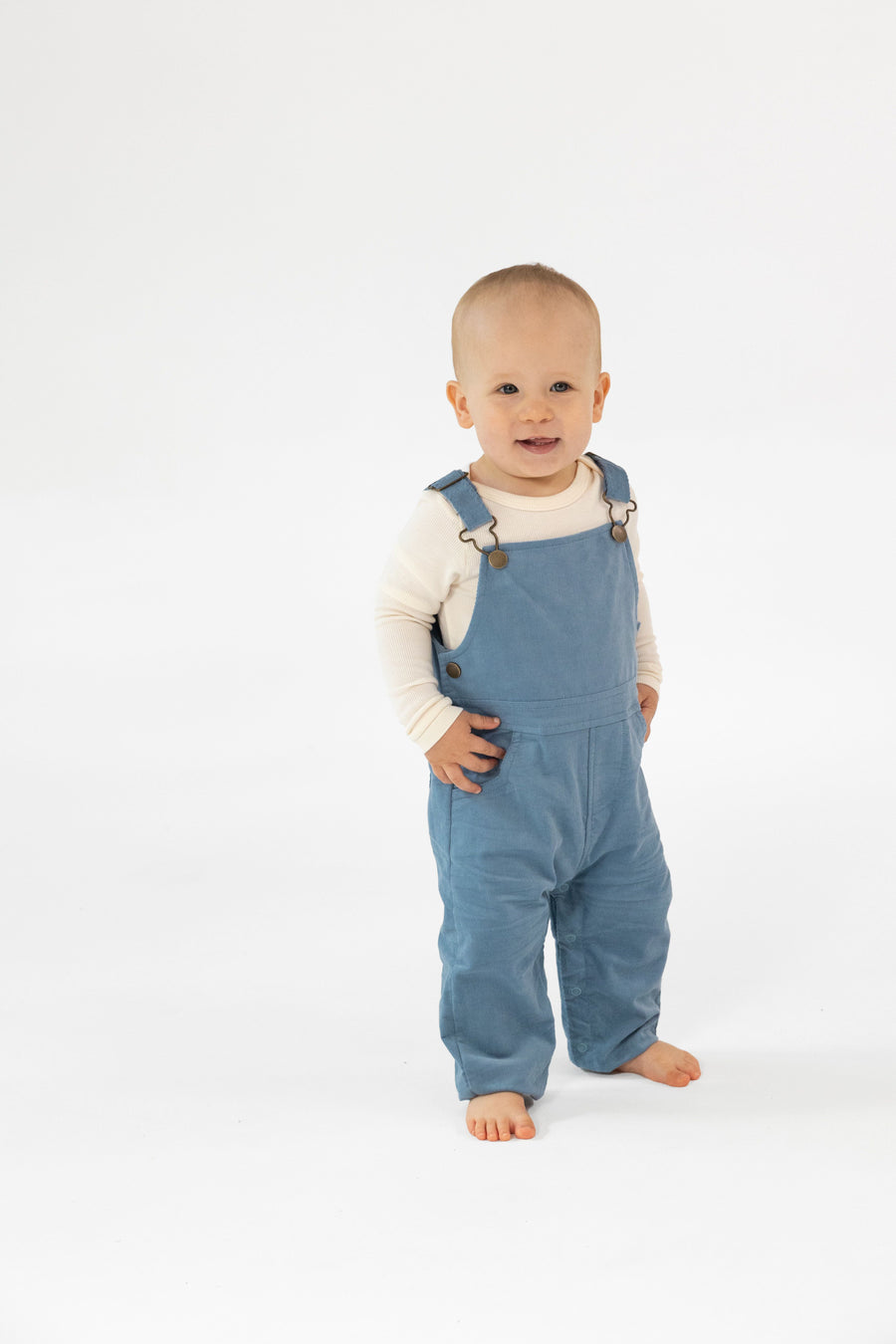Classic Overalls - Cord Glacier Lake
