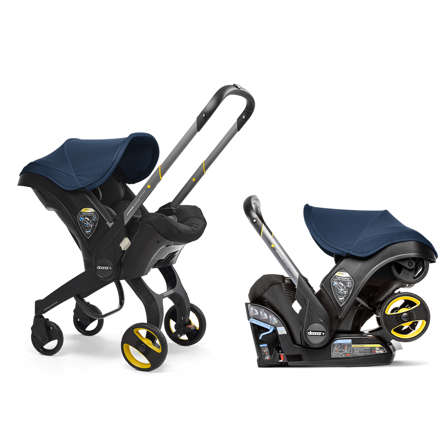 Doona Infant Convertible Car Seat and Stroller - Deep Blue