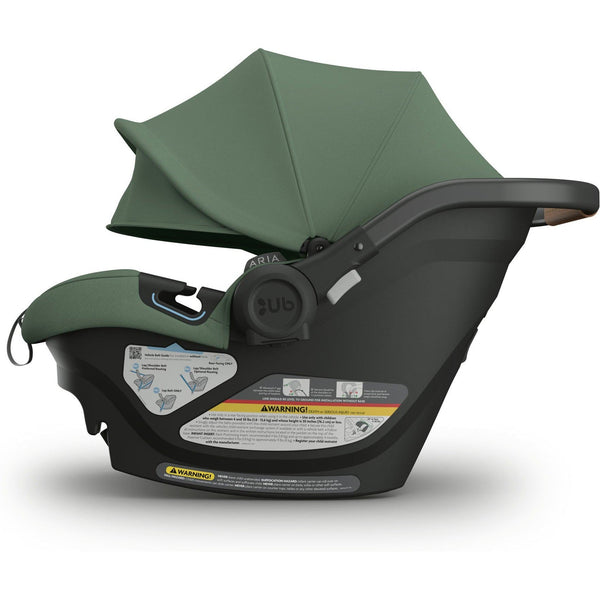 UPPAbaby Aria Lightweight Infant Car Seat - Gwen (Green - Saddle Leather)