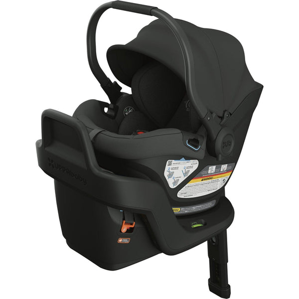 UPPAbaby Aria Lightweight Infant Car Seat - Jake (Charcoal - Black Leather)