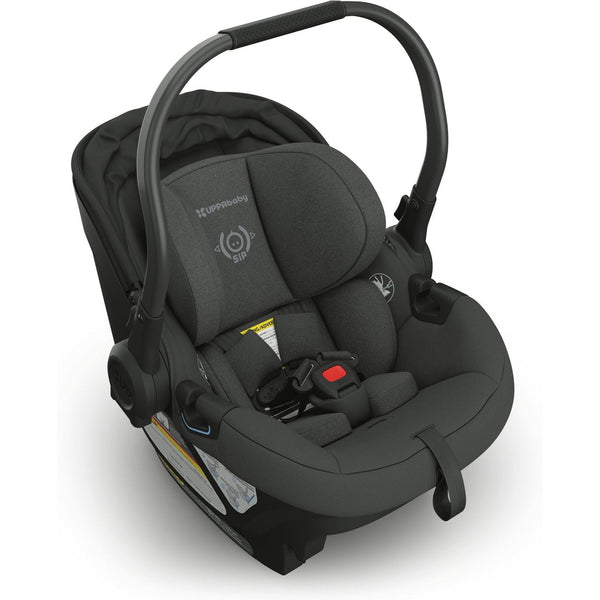 UPPAbaby Aria Lightweight Infant Car Seat - Jake (Charcoal - Black Leather)