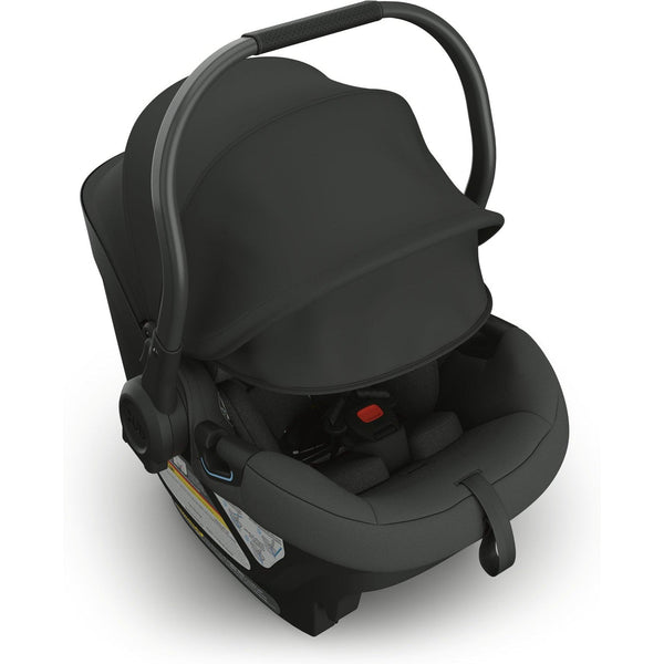 UPPAbaby Aria Lightweight Infant Car Seat - Jake (Charcoal - Black Leather)