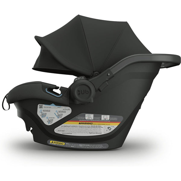 UPPAbaby Aria Lightweight Infant Car Seat - Jake (Charcoal - Black Leather)