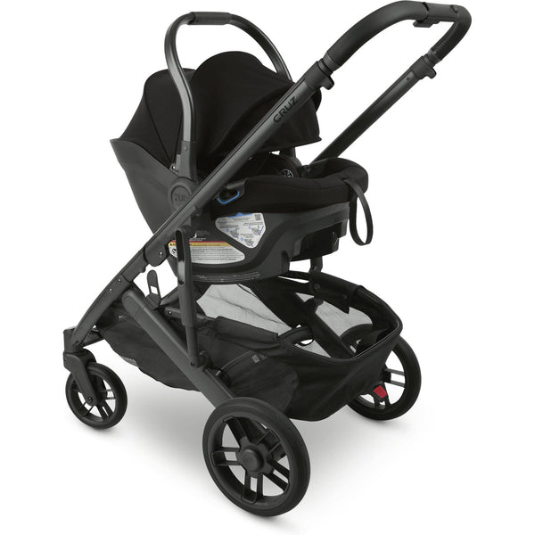 UPPAbaby Aria Lightweight Infant Car Seat - Jake (Charcoal - Black Leather)