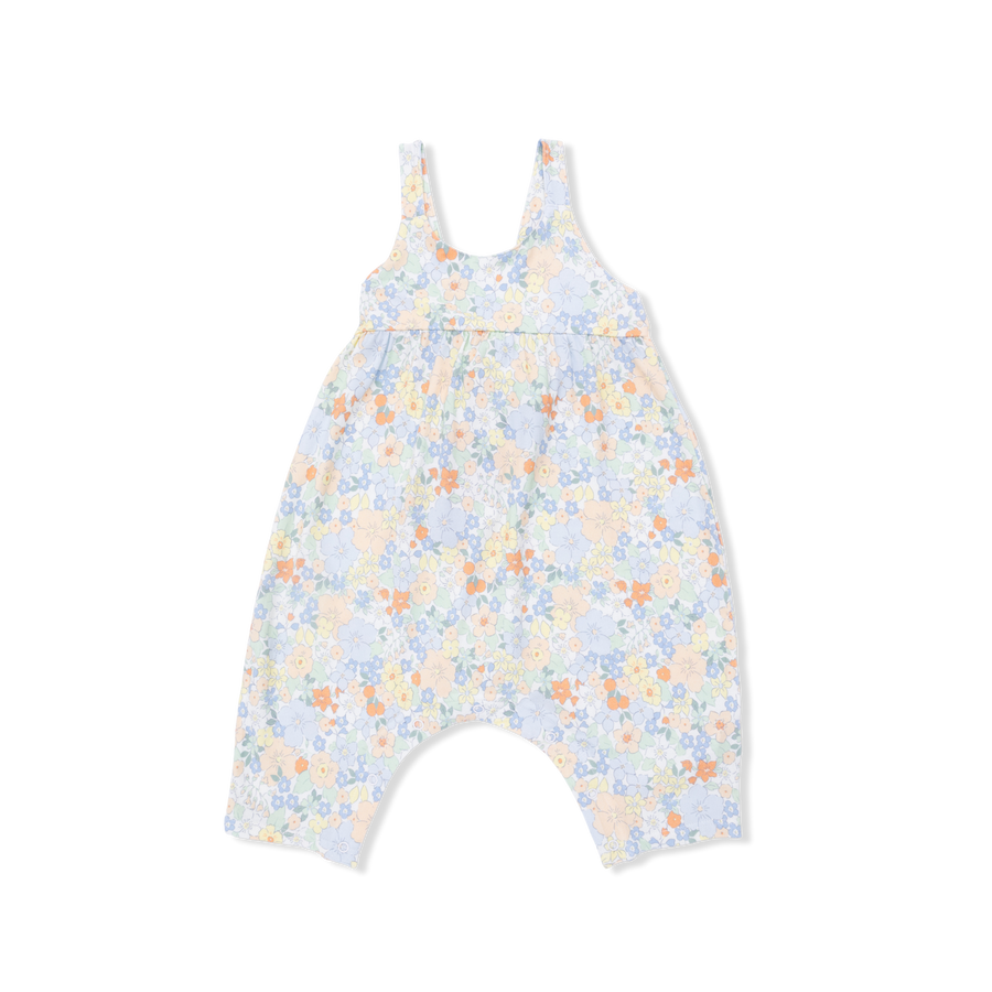Tie Back Romper - Georgia Floral