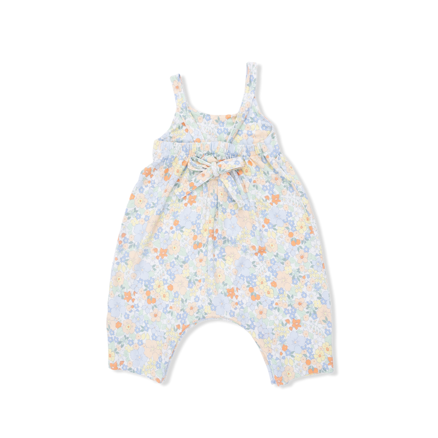 Tie Back Romper - Georgia Floral