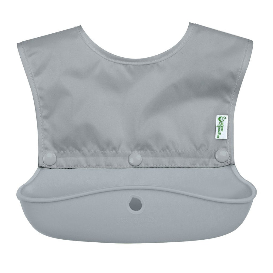 Snap & Go Food-Catcher Bibs - Various Colors