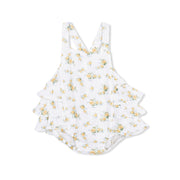 Ruffle Sunsuit - Sunshine Roses