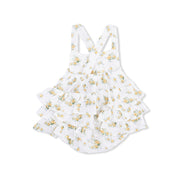 Ruffle Sunsuit - Sunshine Roses