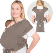 D-Lite Baby Wrap Carrier - Copper Gray