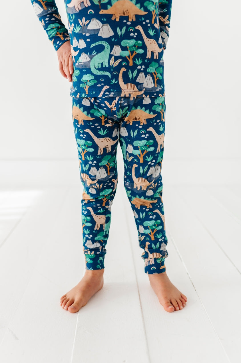 Two Piece Pajama Set - Arlo Dinosaur