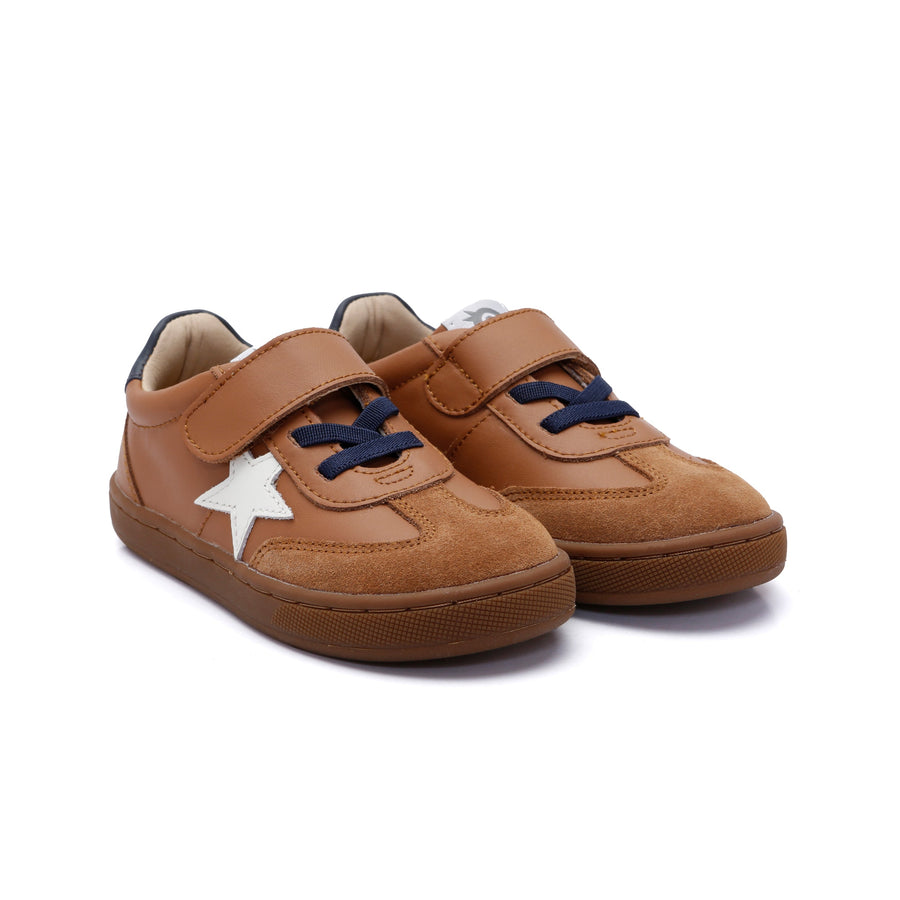 Retro Platinum - Tan/Navy/White