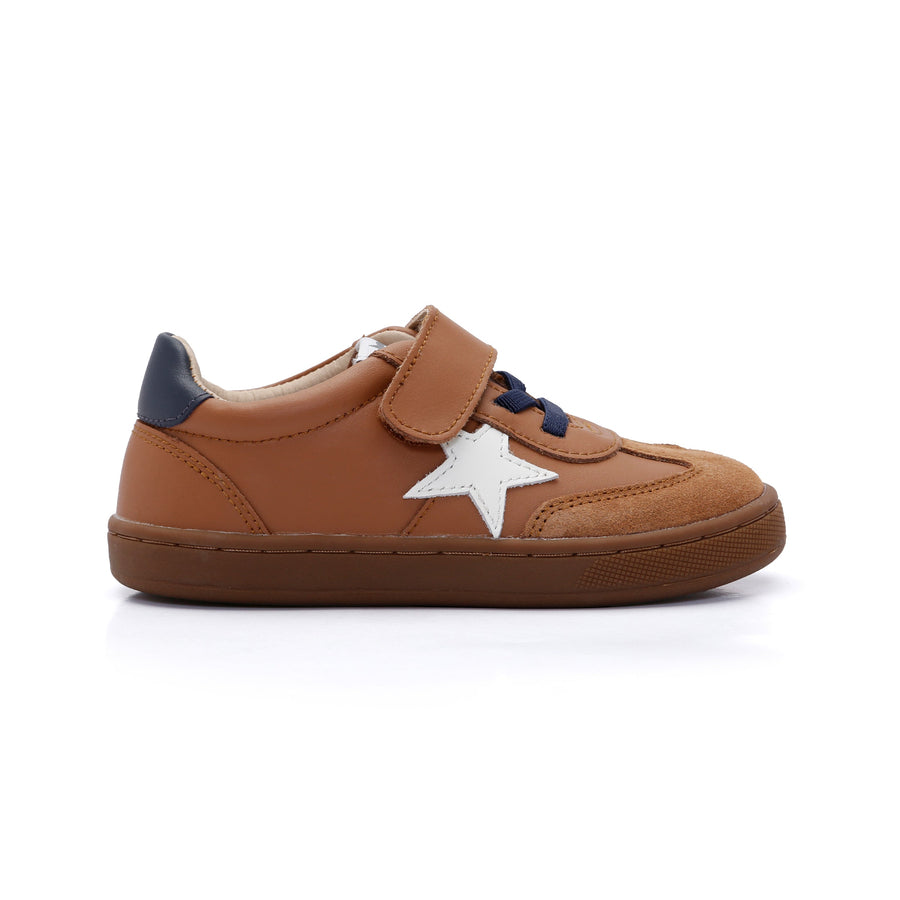Retro Platinum - Tan/Navy/White