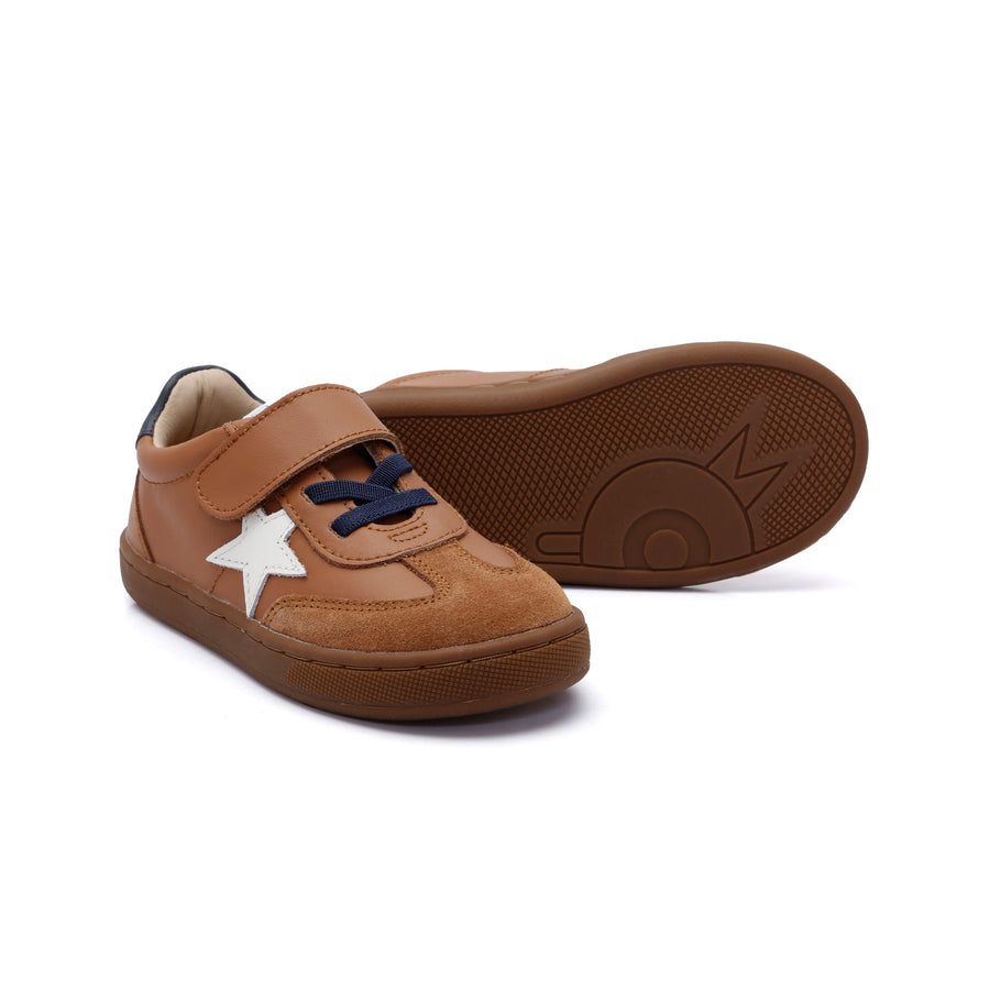 Retro Platinum - Tan/Navy/White