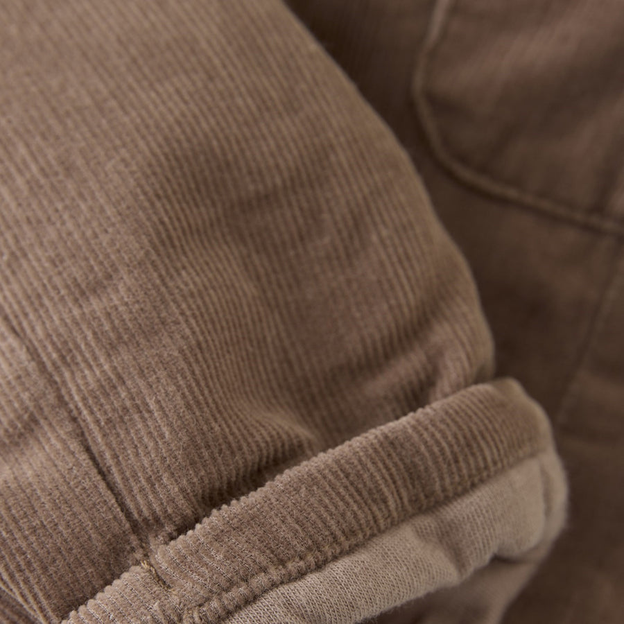Corduroy Lined Pants - Light Brown