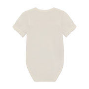 Short Sleeve Bodysuit - Vanilla Ice