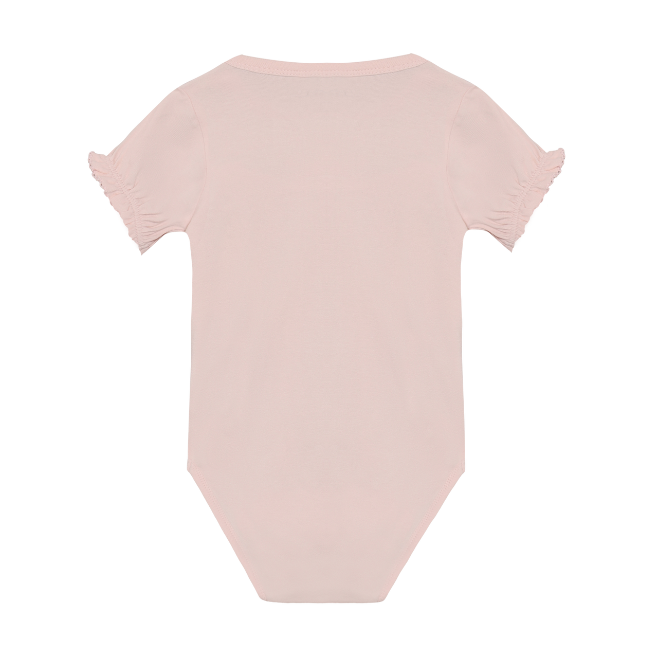 Short Sleeve Bodysuit - Peach Blush