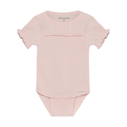 Short Sleeve Bodysuit - Peach Blush