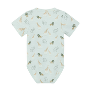 Short Sleeve Bodysuit - Sprout Green Safari