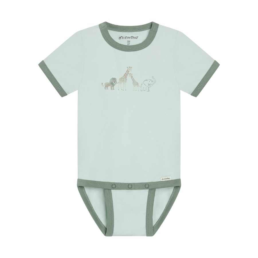 Short Sleeve Bodysuit - Sprout Green