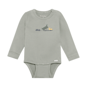 Long Sleeve Bodysuit - Shadow