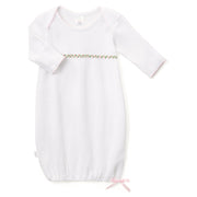 Knit Overlap Shoulder Gown - Ruth