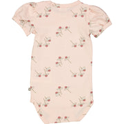 Cozy Me Puff Short Sleeve Bodysuit - Chamomile
