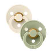 BIBS Pacifier 2 Pack - Original Size 1 - Various Colors