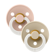 BIBS Pacifier 2 Pack - Original GLOW Size 3 - Various Colors